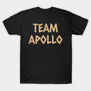 Team Apollo Ancient Greece Greek Mythology God T-Shirt